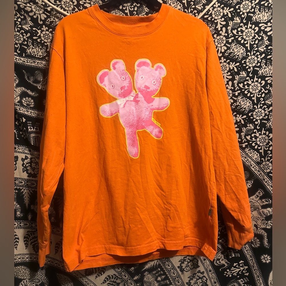 Heaven Marc Jacobs Longsleeve Teddy Small Crew Neck Tee